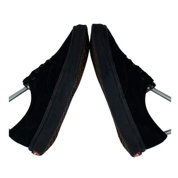 Vans Lo Pro Triple Black Canvas Skate Streetwear Shoe Mens 6.0 Women 7.5 - Picture 7 of 12